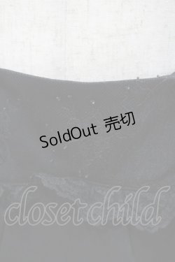 画像3: Rojita / 飾りベルト2段フレアスカート  黒 I-26-02-15-104-LO-SK-SA-ZI