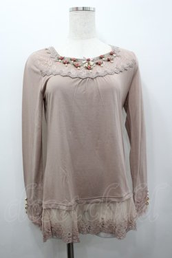 画像1: axes femme / ガーデンインナープルオーバー M アワピンク I-26-02-15-012-AX-TO-SA-ZI