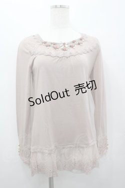 画像1: axes femme / ガーデンインナープルオーバー M アワピンク I-26-02-15-012-AX-TO-SA-ZI