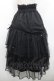 画像2: Rojita / チュールティアードスカート  黒 I-26-02-15-108-LO-SK-SA-ZI (2)
