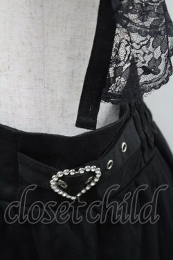 画像3: MA*RS / ハートバックルサス付きスカート  黒 I-26-02-15-112-EL-SK-SA-ZI