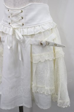 画像3: LIZ LISA / フィッシュテールティアードスカパン  白 I-26-02-15-113-LO-SK-SA-ZI