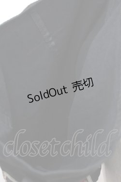 画像5: PINK HOUSE / くまワッペンバケツ型バッグ  黒Ｘ白 I-26-02-15-114-LO-BG-SA-ZT0222K