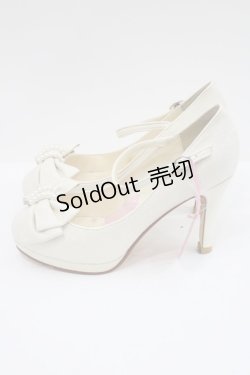 画像2: BABY,THE STARS SHINE BRIGHT / グリッタープリンセスパンプス M アイボリー I-26-02-15-121-BA-SH-SA-ZI