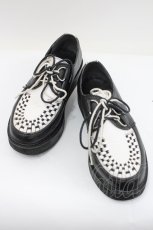画像1: YOSUKE / ラバーソール 約24CM 黒Ｘ白 I-26-02-15-123-PU-SH-SA-ZI (1)