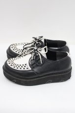 画像2: YOSUKE / ラバーソール 約24CM 黒Ｘ白 I-26-02-15-123-PU-SH-SA-ZI (2)