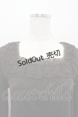 画像2: axes femme / モチーフレース付インナープルオーバー M チャ I-26-02-15-014-AX-TO-SA-ZI