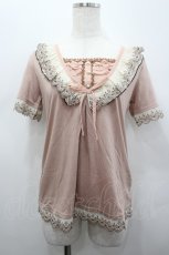 画像1: axes femme / フリル使いブロッキングPO M アワピンク I-26-02-15-022-AX-TO-SA-ZI (1)