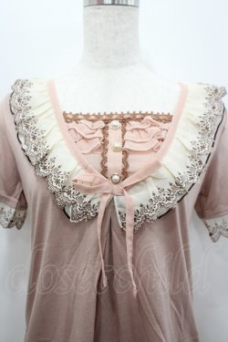 画像2: axes femme / フリル使いブロッキングPO M アワピンク I-26-02-15-022-AX-TO-SA-ZI