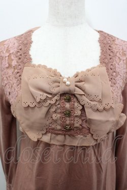 画像2: axes femme / BIGリボンインナーPO M アワピンク I-26-02-15-023-AX-TO-SA-ZI