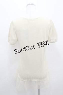 画像3: axes femme / 胸元モチーフインナープルオーバー M イエロー I-26-02-15-027-AX-TO-SA-ZI