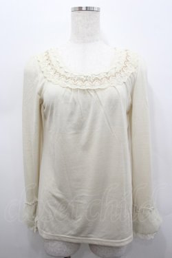 画像1: axes femme / 袖口ブラウスディテールインナーPO M キナリ I-26-02-15-028-AX-TO-SA-ZI