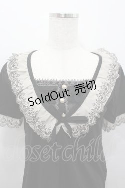 画像2: axes femme / フリル使いブロッキングPO M クロ I-26-02-15-032-AX-TO-SA-ZI