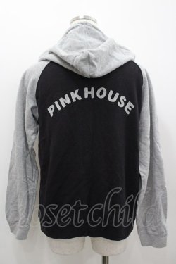 画像3: PINK HOUSE / アップリケラグランスリーブフーディ M グレー×ブラック I-26-02-18-034-LO-TO-SA-ZI