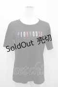 PINK HOUSE / カラフルロゴptTシャツ L ブラック I-26-02-18-036-LO-TS-SA-ZI