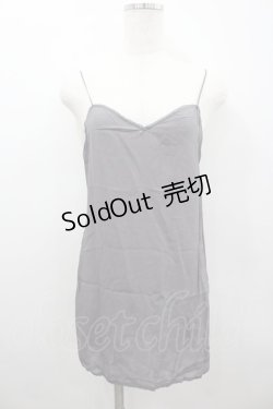 画像3: PINK HOUSE / ドットシフォンノースリーブトップス  グレーＸ白 I-26-02-18-037-LO-TO-SA-ZI