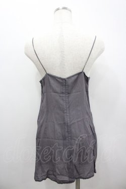 画像4: PINK HOUSE / ドットシフォンノースリーブトップス  グレーＸ白 I-26-02-18-037-LO-TO-SA-ZI