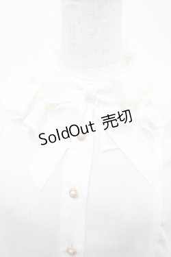 画像2: axes femme kawaii / 3段フリル姫袖ブラウス  白 I-26-02-18-005-AX-BL-SA-ZI