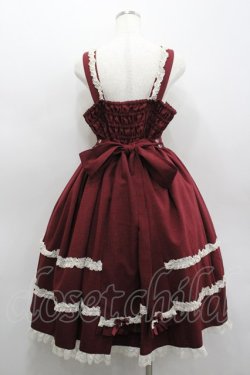 画像3: metamorphose / 【プラスサイズ】両山レースジャンパースカート 2 エンジ I-26-02-18-049-ME-OP-SA-ZI