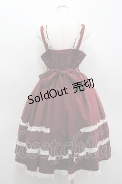 画像3: metamorphose / 【プラスサイズ】両山レースジャンパースカート 2 エンジ I-26-02-18-049-ME-OP-SA-ZI