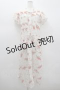 PINK HOUSE / さくらんぼ籠pt半袖ワンピース  キナリ I-26-02-18-062-LO-OP-SA-ZI
