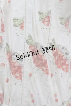 画像2: PINK HOUSE / さくらんぼ籠pt半袖ワンピース  キナリ I-26-02-18-062-LO-OP-SA-ZI