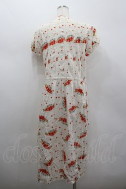 画像3: PINK HOUSE / さくらんぼ籠pt半袖ワンピース  キナリ I-26-02-18-062-LO-OP-SA-ZI