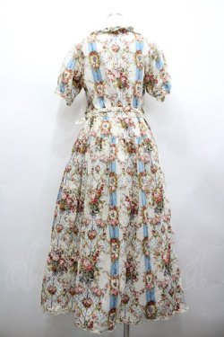 画像2: PINK HOUSE / 壁紙模様プリントワンピース  キナリ I-26-02-18-064-LO-OP-SA-ZI