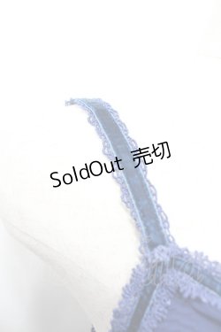 画像3: axes femme / プリーツシフォンキャミワンピース  青 I-26-02-18-066-AX-OP-SA-ZI