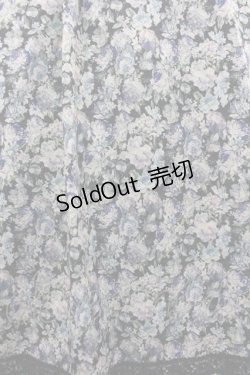 画像3: axes femme / 小花柄ボータイワンピース  ブラック I-26-02-18-067-AX-OP-SA-ZI