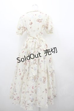 画像2: PINK HOUSE / スイーツスプリングバニープリントワンピース  クリームイエロー I-26-02-18-068-LO-OP-SA-ZI