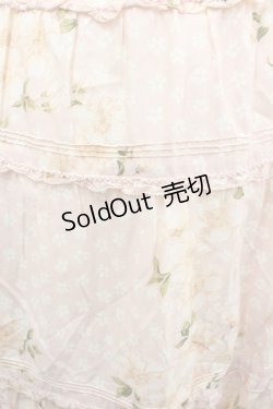 画像3: WONDERFUL WORLD / 桜pt段フリルスカート  ピンク I-26-02-18-079-LO-SK-SA-ZI