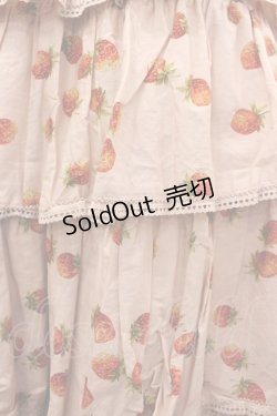 画像3: WONDERFUL WORLD / 苺pt段々フリルスカート  ピンク I-26-02-18-081-LO-SK-SA-ZI