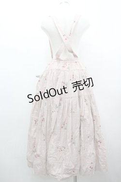 画像2: WONDERFUL WORLD / 苺ptパッチワークサススカート  ピンク I-26-02-18-082-LO-SK-SA-ZI