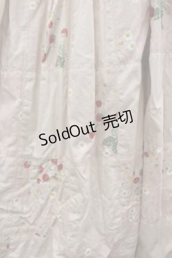 画像3: WONDERFUL WORLD / 苺ptパッチワークサススカート  ピンク I-26-02-18-082-LO-SK-SA-ZI