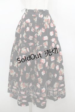 画像1: WONDERFUL WORLD / ジャム瓶スカート  ブラック I-26-02-18-094-LO-SK-SA-ZI