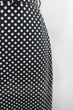 画像2: PINK HOUSE / ドットスカート  黒Ｘ白 I-26-02-18-096-LO-SK-SA-ZI