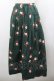 画像1: PINK HOUSE / サンタリースプリントスカート  緑 I-26-02-18-097-LO-SK-SA-ZI (1)