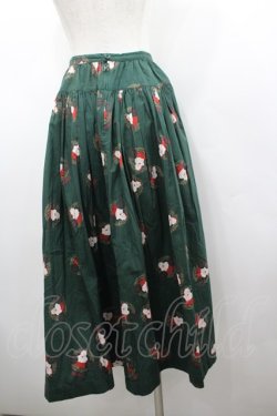 画像3: PINK HOUSE / サンタリースプリントスカート  緑 I-26-02-18-097-LO-SK-SA-ZI