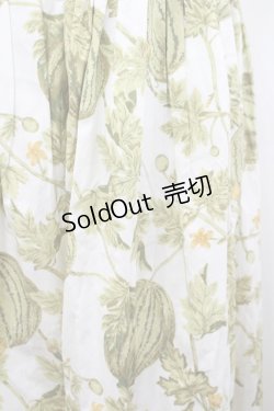 画像2: PINK HOUSE / スイカプリントスカート  白Ｘ緑 I-26-02-18-099-LO-SK-SA-ZI