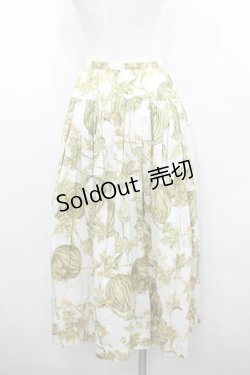 画像3: PINK HOUSE / スイカプリントスカート  白Ｘ緑 I-26-02-18-099-LO-SK-SA-ZI