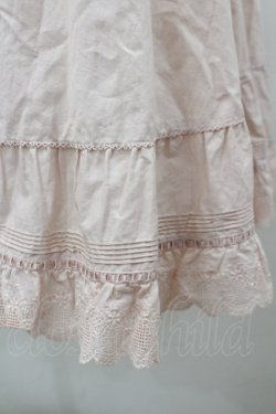 画像2: PINK HOUSE / 裾綿レースペチスカート  ピンク I-26-02-18-100-LO-SK-SA-ZI