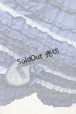 画像2: PINK HOUSE / オーナメントワッペンつきローンスカート  ネイビー I-26-02-18-101-LO-SK-SA-ZI