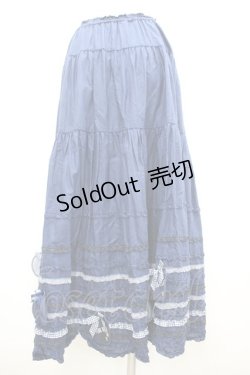 画像3: PINK HOUSE / オーナメントワッペンつきローンスカート  ネイビー I-26-02-18-101-LO-SK-SA-ZI