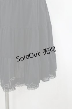 画像2: PINK HOUSE / ミニ丈ペチコート  黒 I-26-02-18-105-LO-SK-SA-ZI