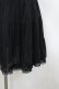 画像2: PINK HOUSE / ミニ丈ペチコート  黒 I-26-02-18-105-LO-SK-SA-ZI (2)