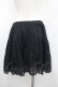 画像3: PINK HOUSE / ミニ丈ペチコート  黒 I-26-02-18-105-LO-SK-SA-ZI (3)