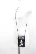 画像1: HYSTERIC GLAMOUR / スマホショルダー  黒 I-26-02-18-120-PU-ZA-TE-ZTK032 (1)