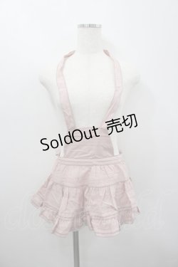 画像1: WONDERFUL WORLD / ギンガムチェックミニエプロン  ピンク I-26-02-18-122-LO-ZA-SA-ZI