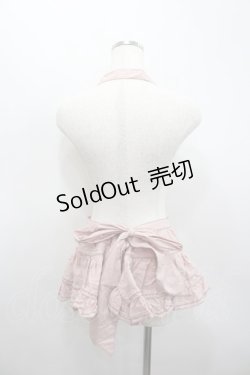 画像3: WONDERFUL WORLD / ギンガムチェックミニエプロン  ピンク I-26-02-18-122-LO-ZA-SA-ZI